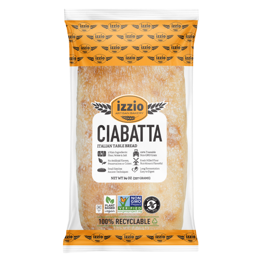 Heat & Serve Ciabatta Sourdough, 14oz