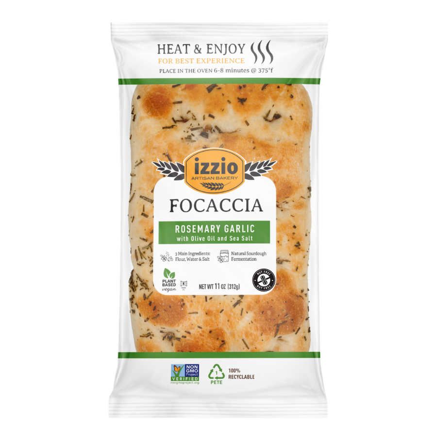 Rosemary Garlic Focaccia Sourdough, 11oz
