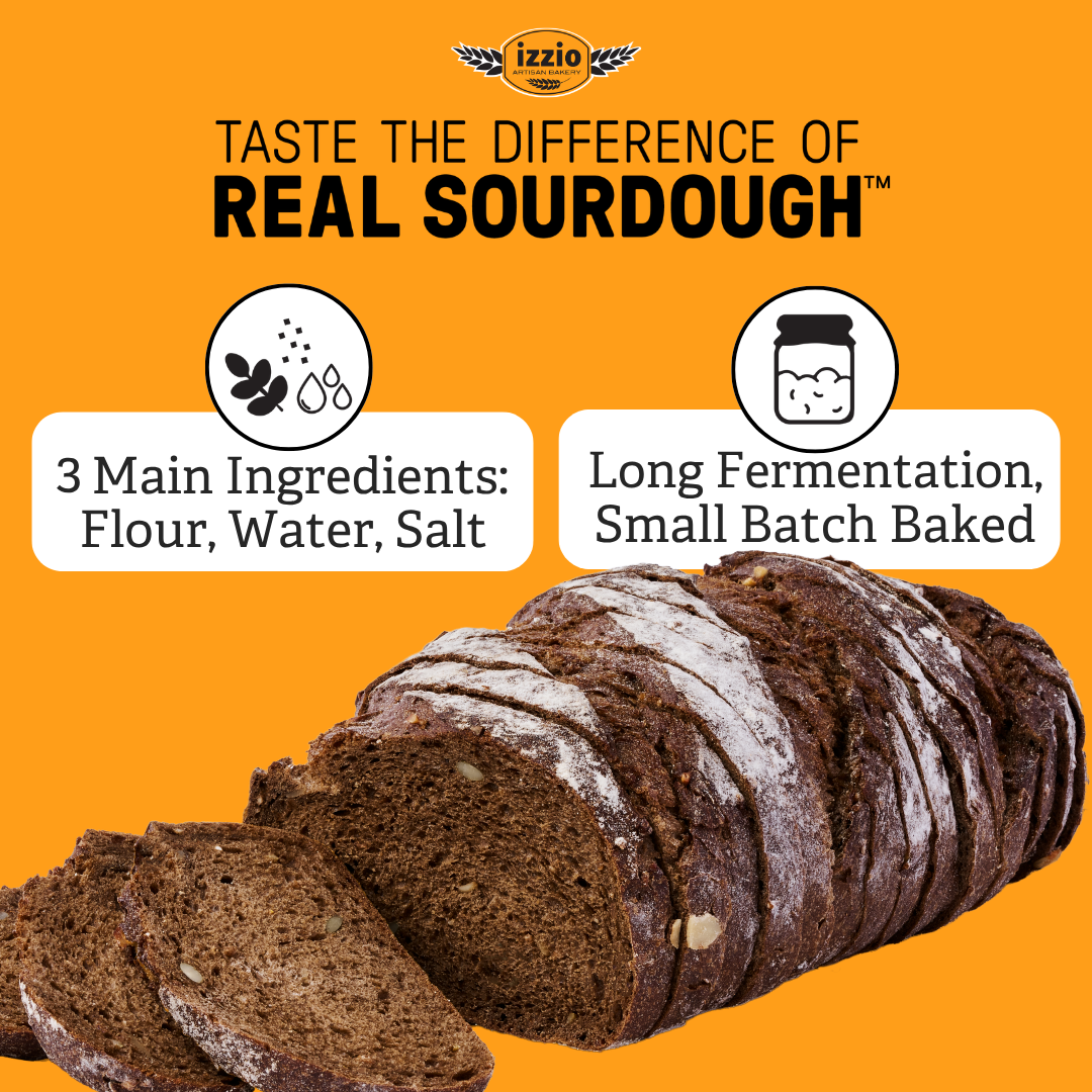 Pumpernickel Sourdough Sliced Batard, 24oz