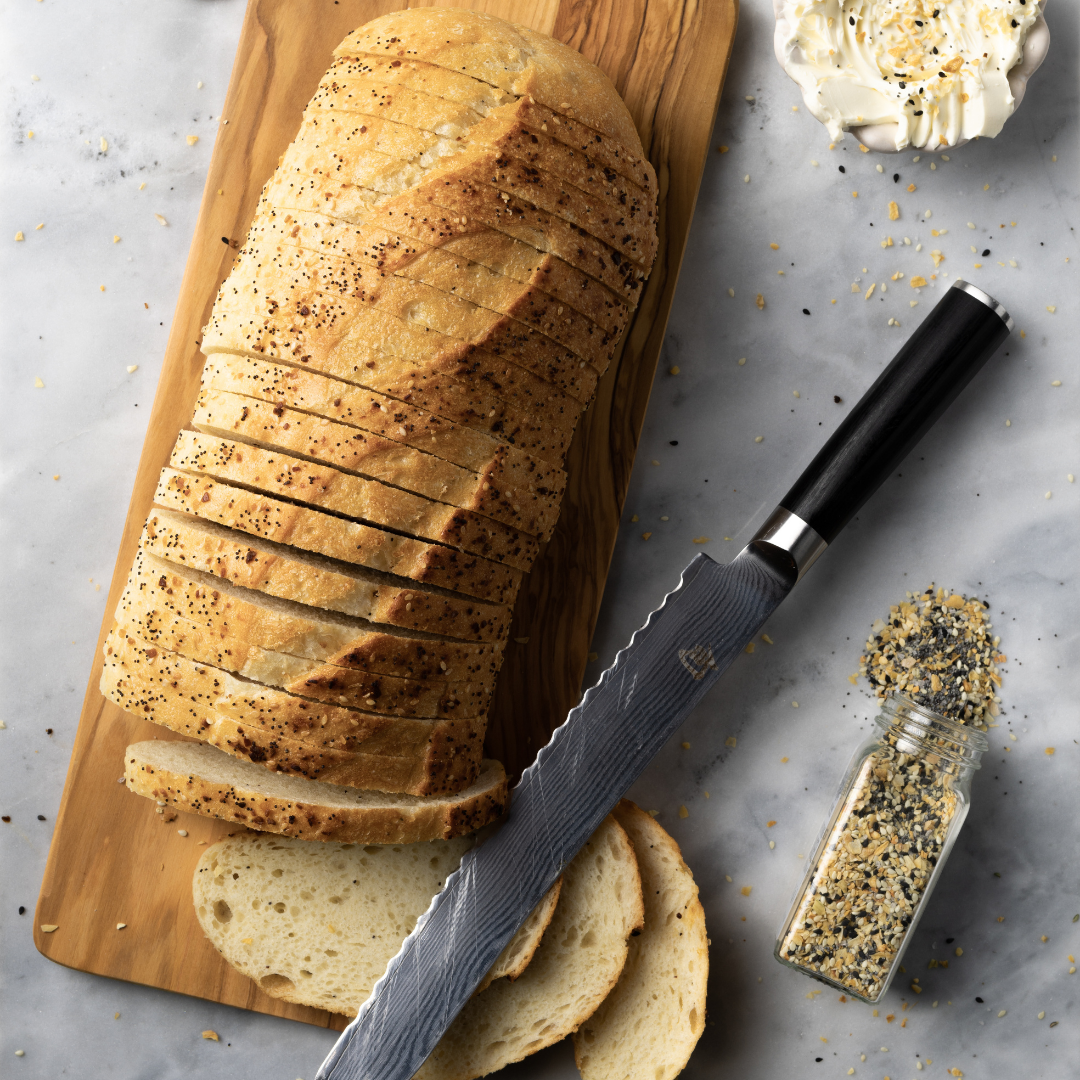 Everything Sourdough Sliced Batard, 24oz