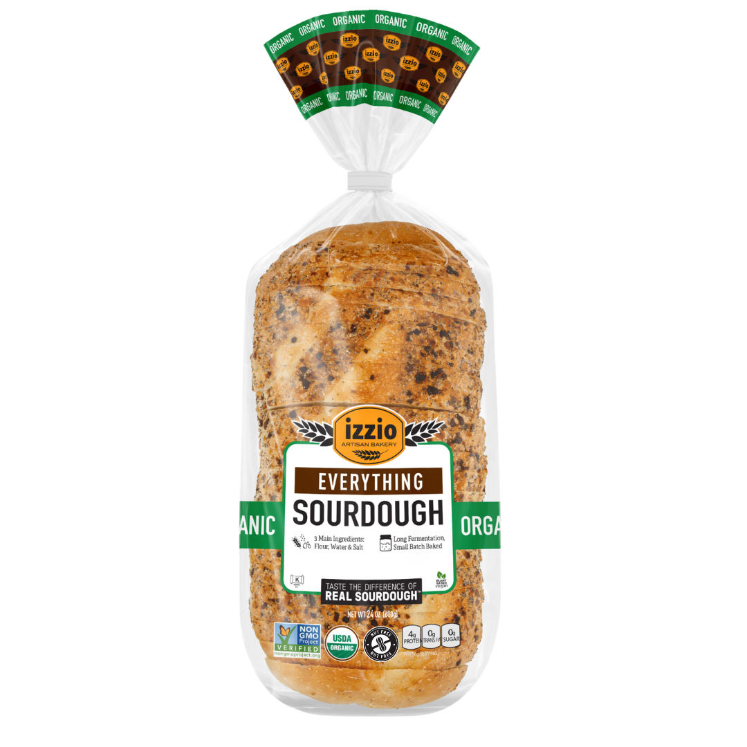 Organic Everything Sourdough Sliced Batard, 24oz