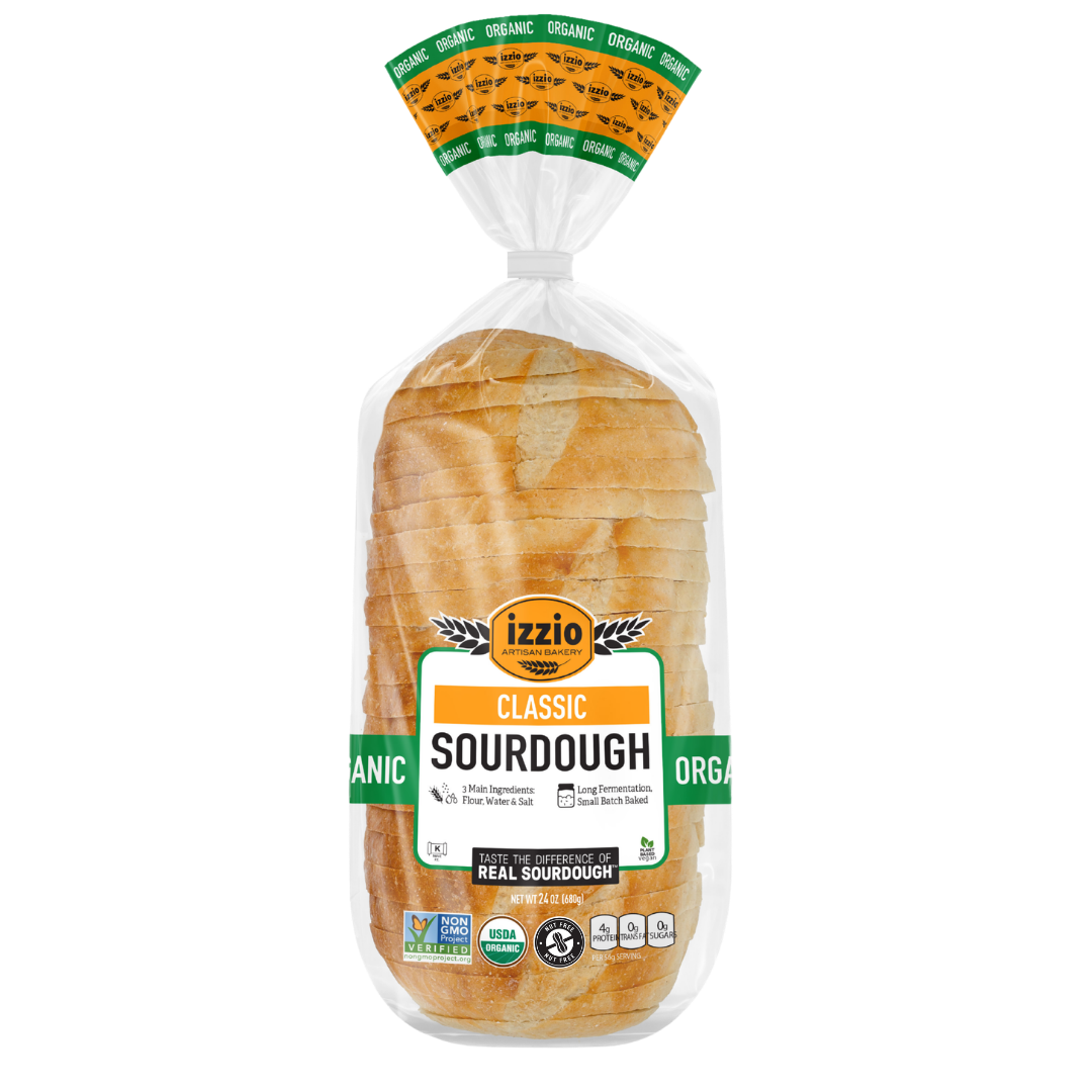 Organic Classic Sourdough Sliced Batard, 24oz