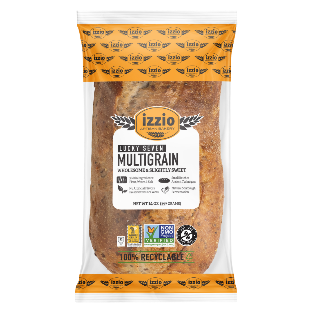 Heat & Serve Lucky 7 Multigrain Sourdough, 14oz
