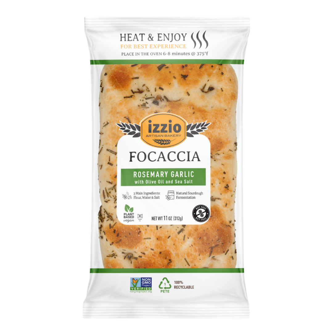 Rosemary Garlic Focaccia Sourdough, 11oz