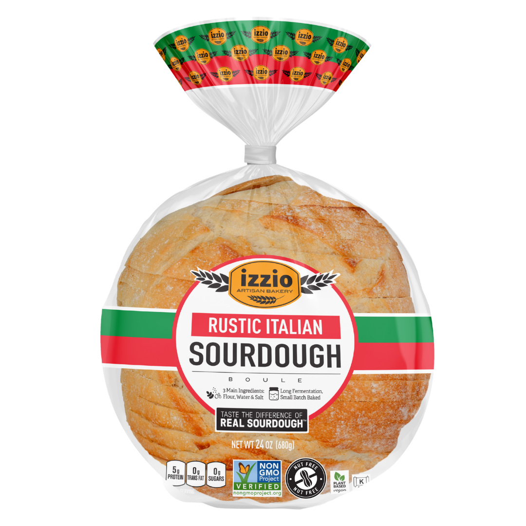 Rustic Italian Sourdough Sliced Boule, 24oz