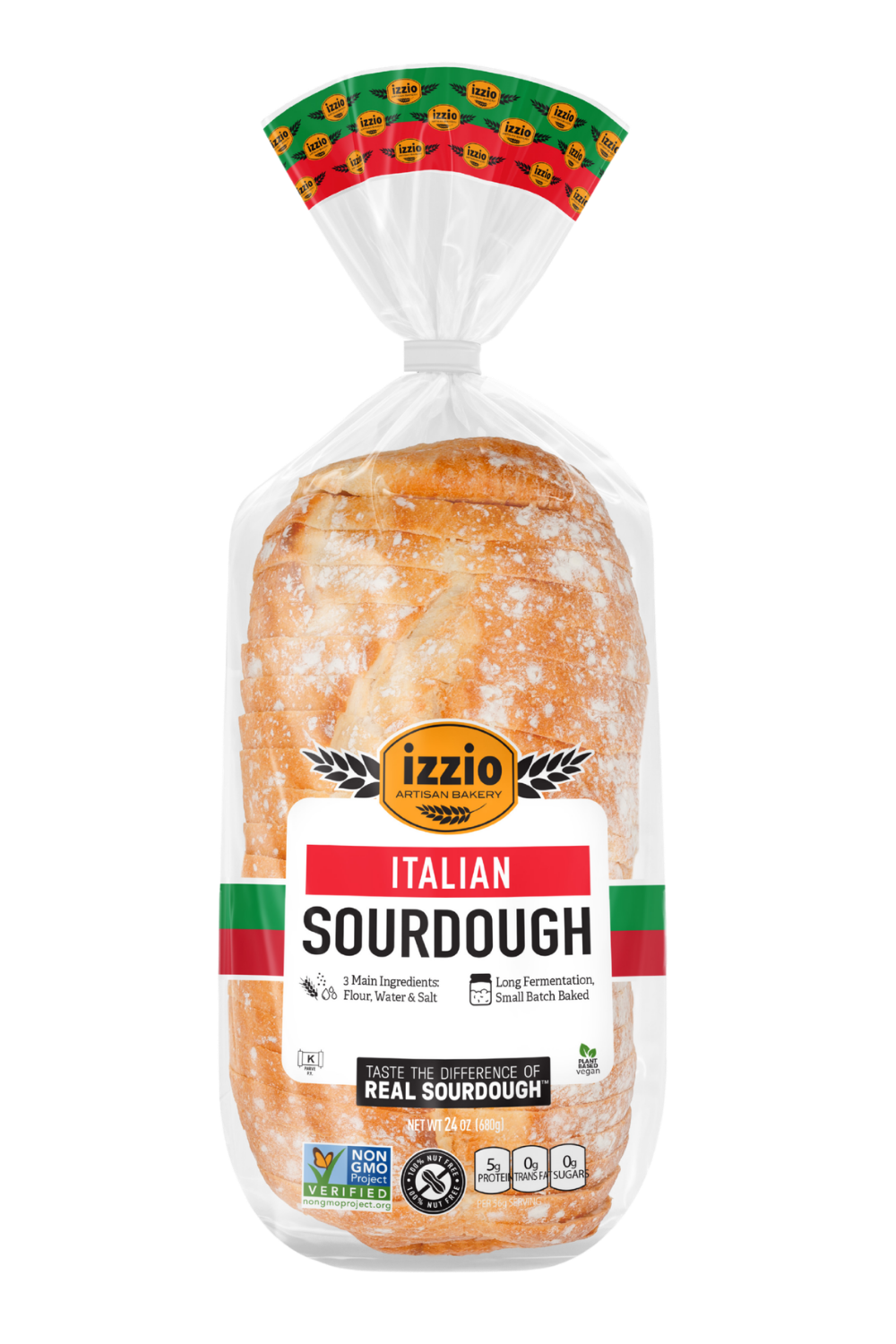 Build Your Custom Box with izzio Italian Sourdough Sliced Batard bread