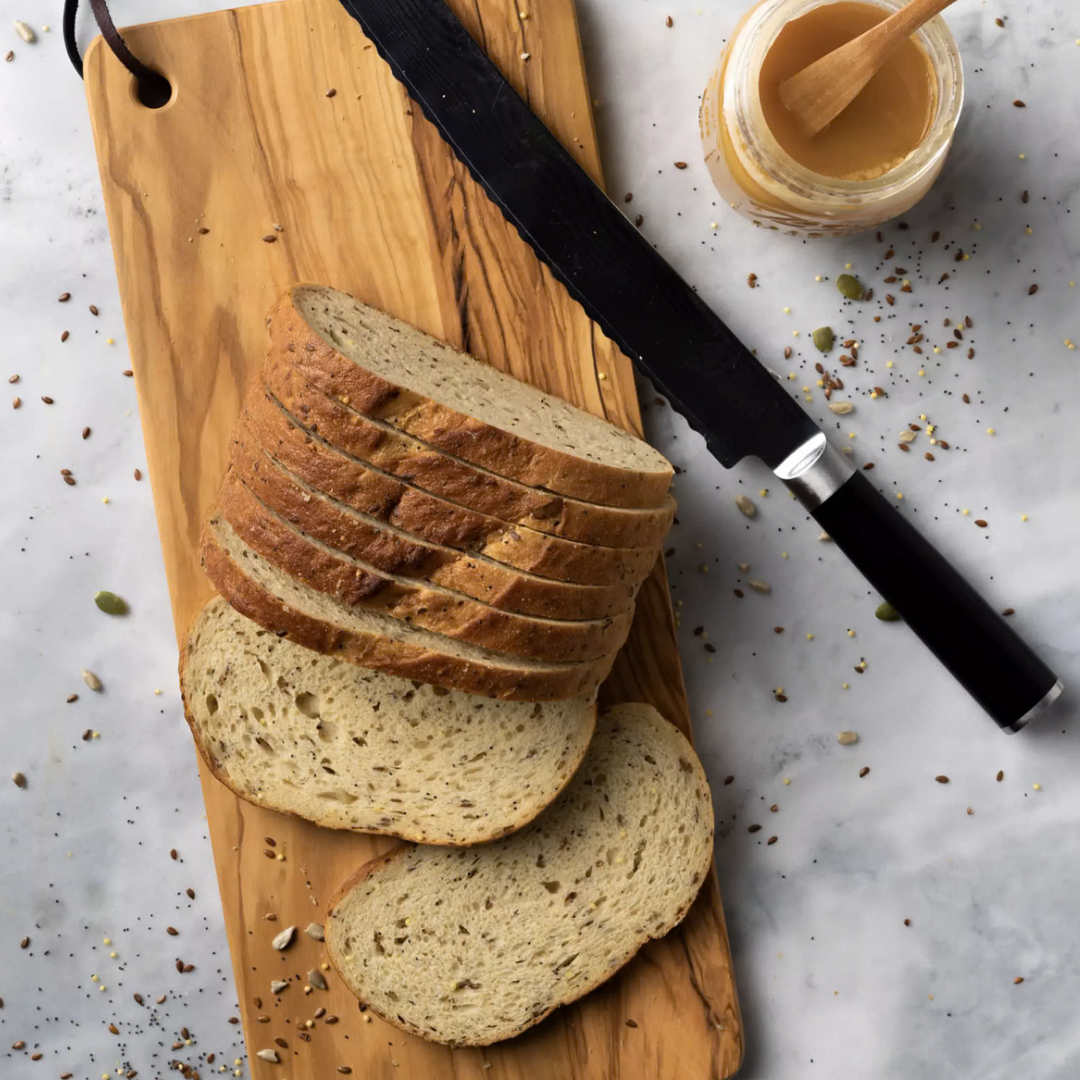 Lucky 7 Multigrain Sourdough Sliced Batard, 10oz