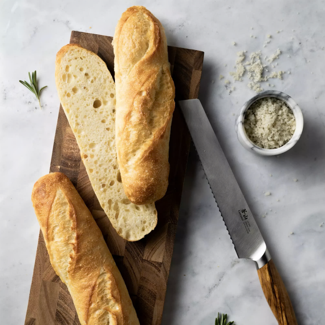 Organic Heat & Serve French Demi Baguette, 6oz