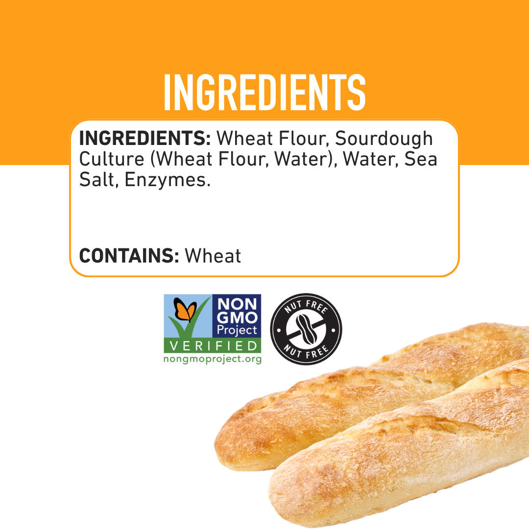 Heat & Serve French Demi Baguette - Two Pack, 12oz