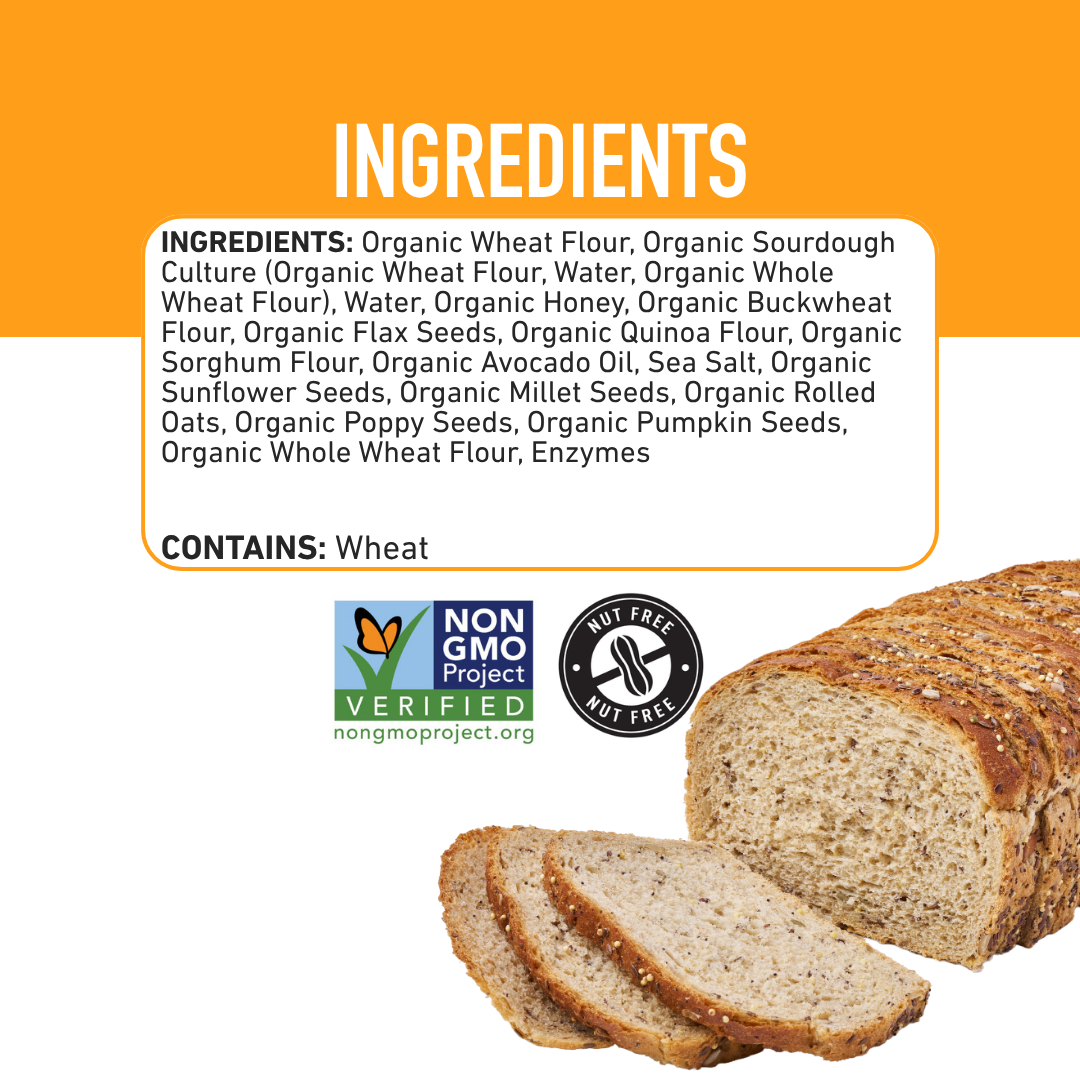 Organic Ancient Grains Sourdough Sandwich Bread, 24oz