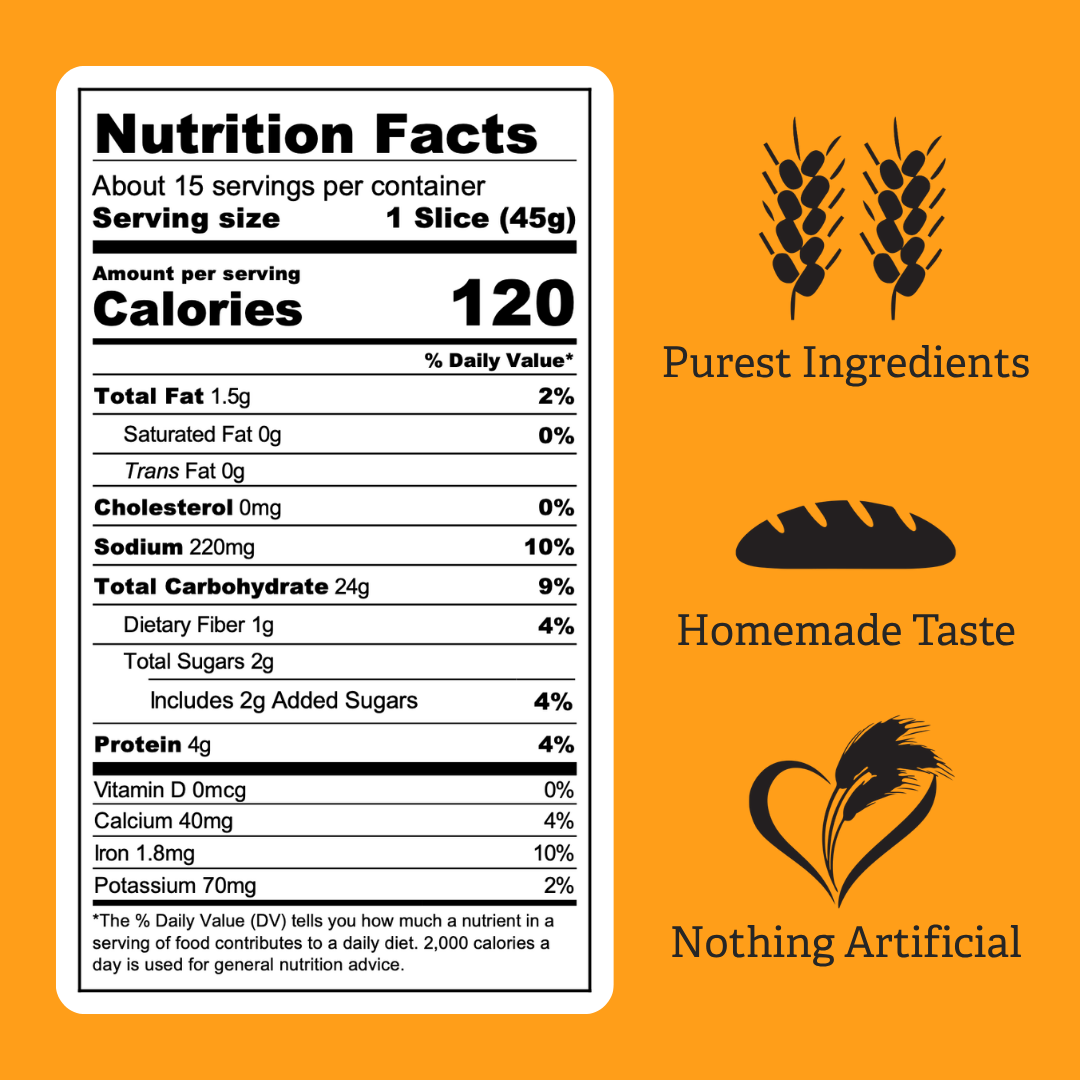 Organic Ancient Grains Sourdough Sandwich Bread, 24oz